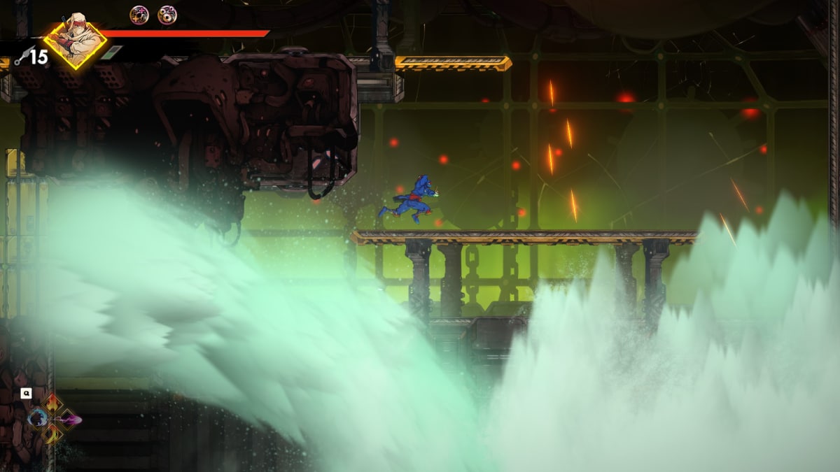 Shinobi Art of Vengeance escape with water